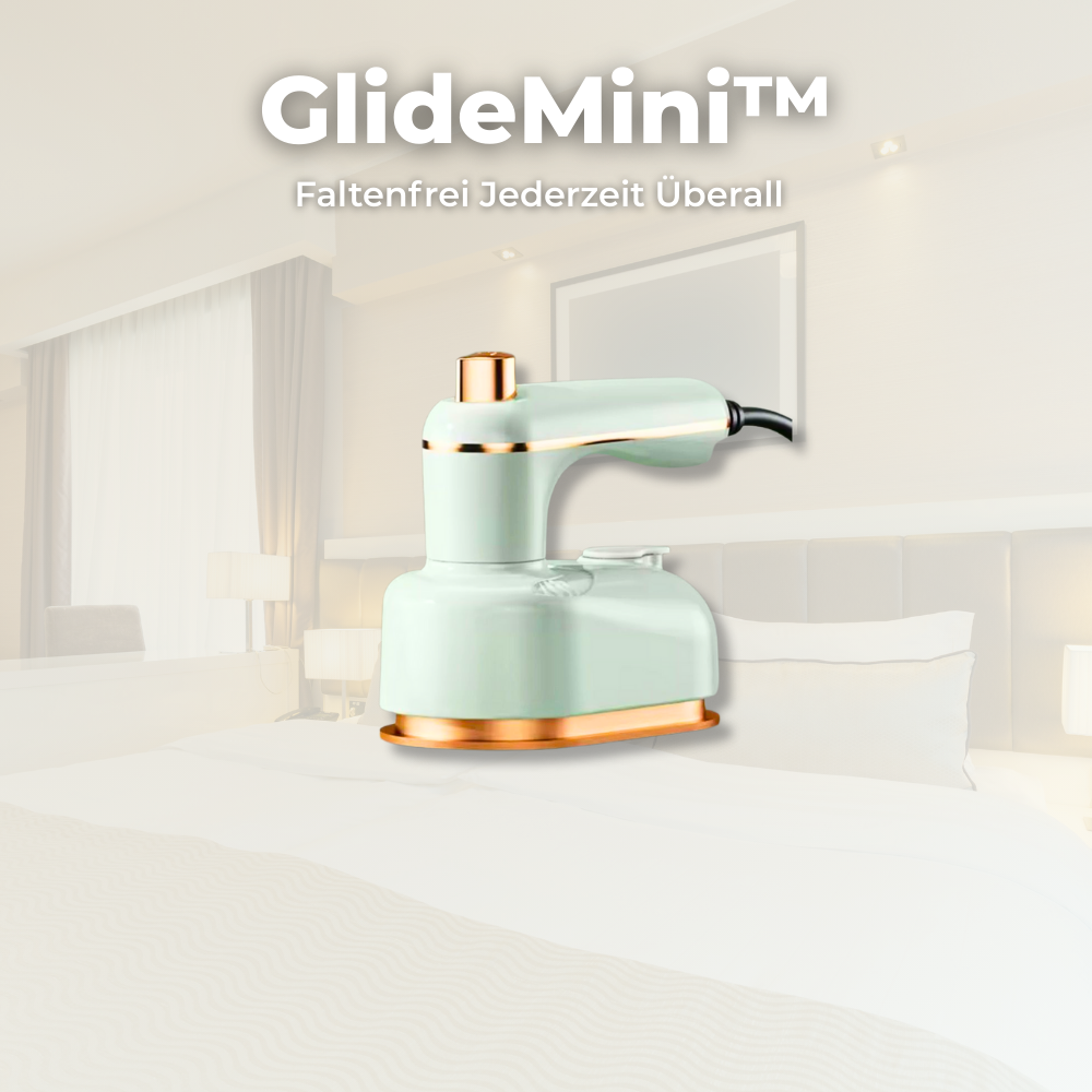 GlideMini™ – Dein Bügeleisen für unterwegs